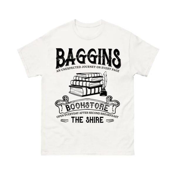 LOTR – Baggin Bookstore The Shire Shirt
