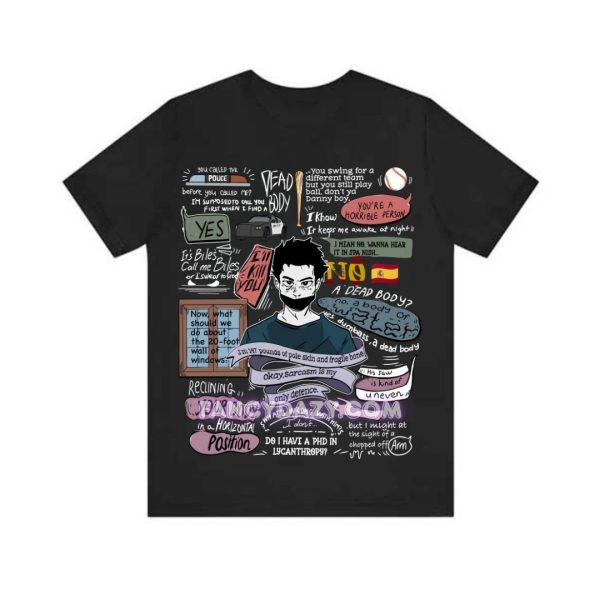 Teenwolf – Stiles Quotes Shirt