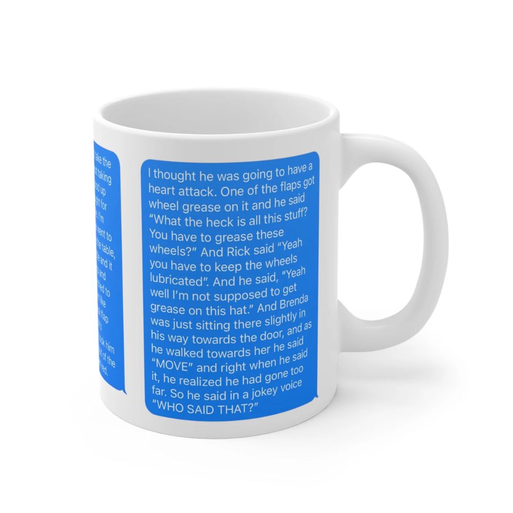 ITYSL Court Case Text Mug ITYSL Court Case Text Mug