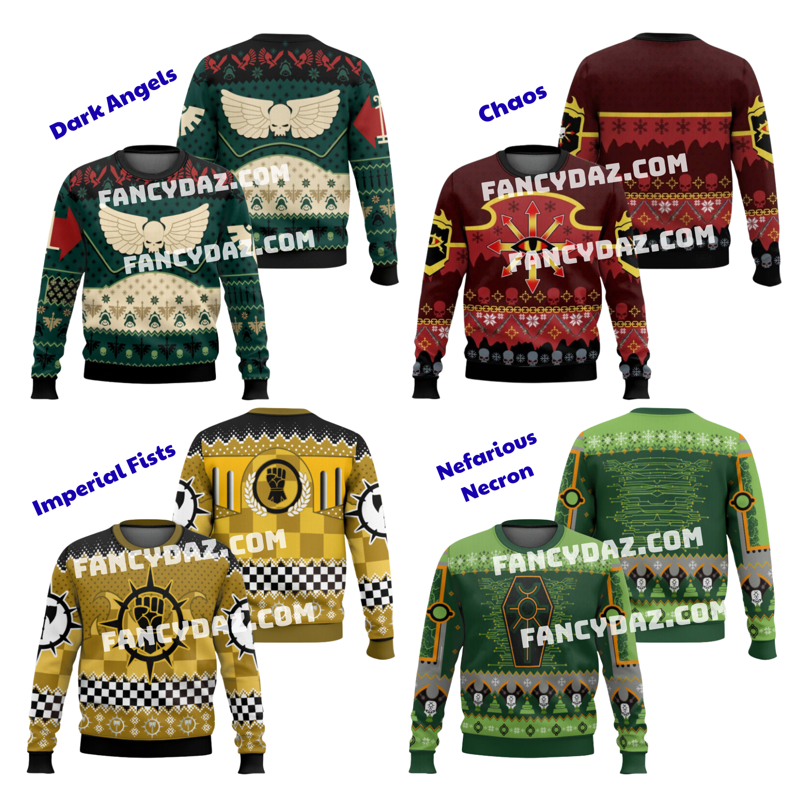 Warhammer 40K Ugly Christmas Sweater Warhammer 40K Ugly Christmas Sweater