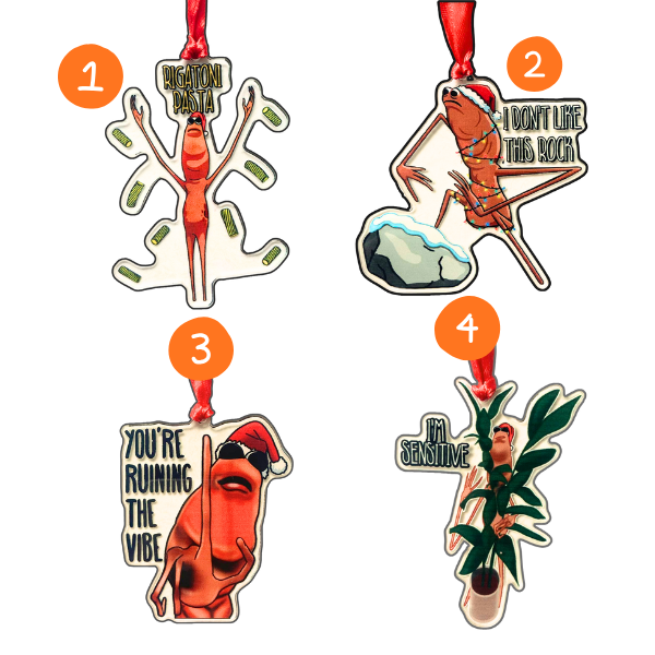 Marcus VRChat Christmas Ornament