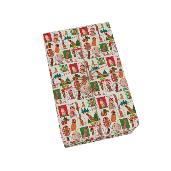 Marcus The Worm Wrapping Paper
