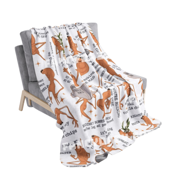 Marcus The Worm Quote Blanket