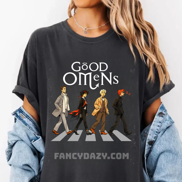 Good Omens x Abbey Road Shirt