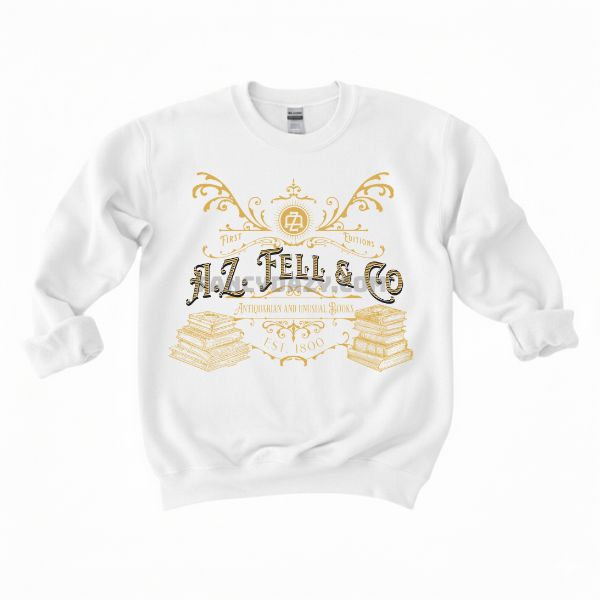 A.Z. Fell & Co Bookshop – Good Omens Bookish Shirt