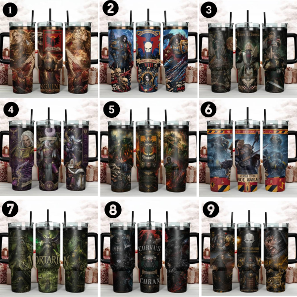 Warhammer 40k Tumbler Collection