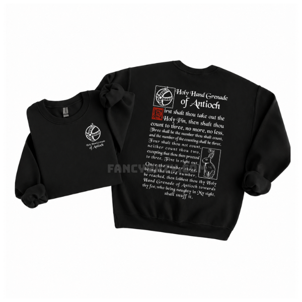 2 Sided – Holy Hand Grenade Of Antioch Shirt