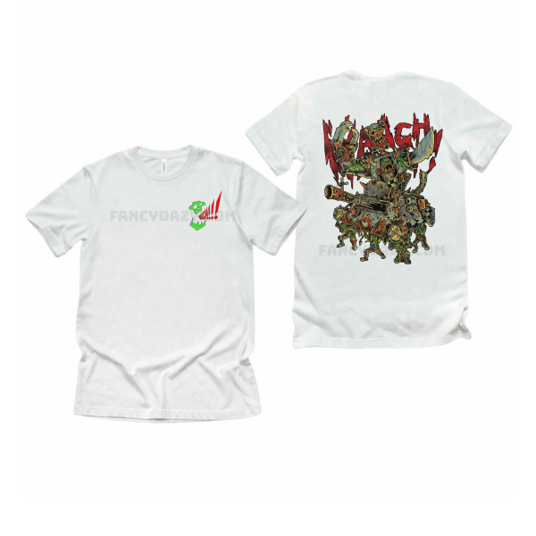2 Sided – Warhammer 40K Ork WAAAGH Shirt