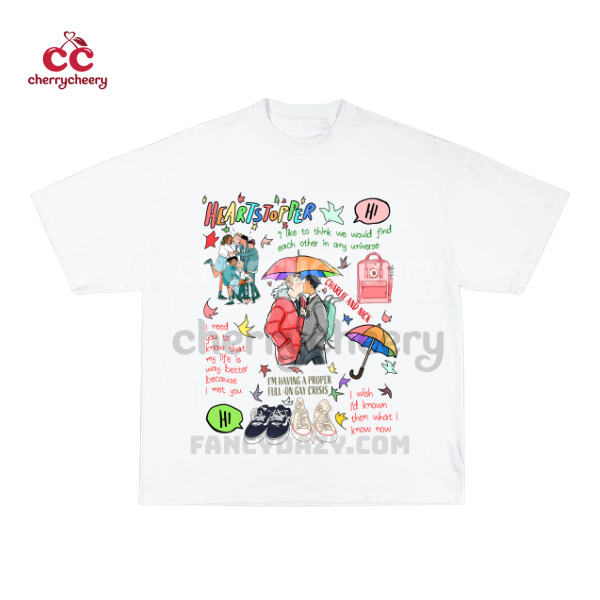 Heartstopper Cute Art Quotes Shirt