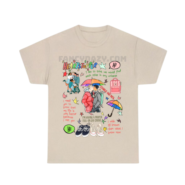 Heartstopper Cute Art Quotes Shirt