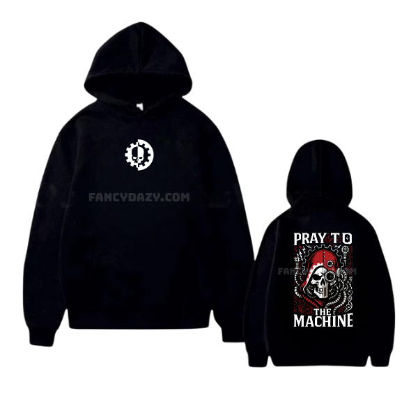 Pray To The Machine Shirt, Warhammer 40K Inspired Sweatshirt