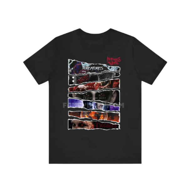 Motionless In White Albums Through The Years Shirt Motionless In White Albums Through The Years Shirt