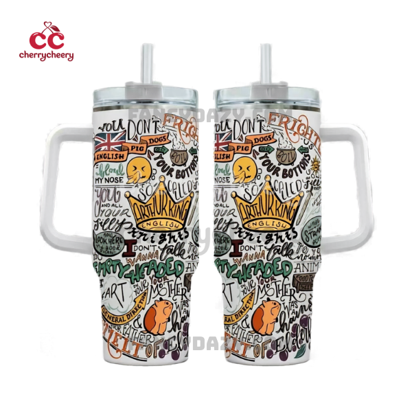 You Don’t Frighten Us English Pig Dogs Tumbler