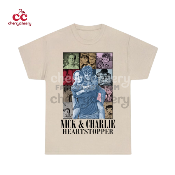 Heartstopper Nick & Charlie The Eras Tour Shirt