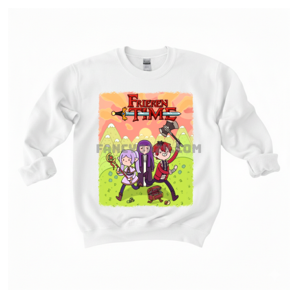 Frieren x Adventure Time Shirt Frieren x Adventure Time Shirt