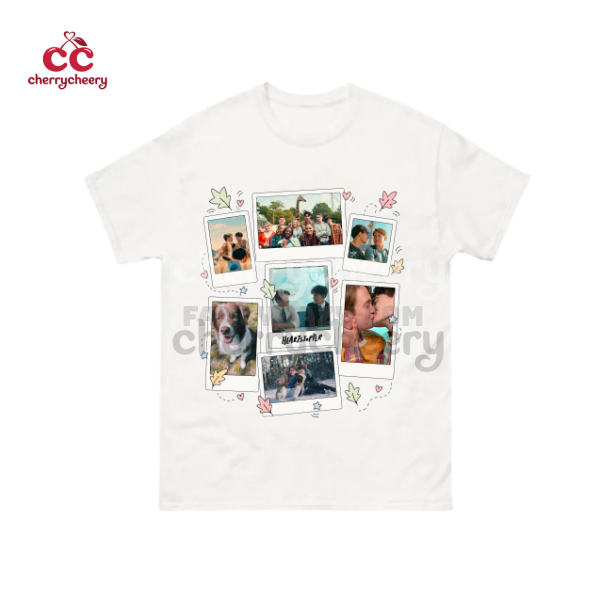 Heartstopper Love Scenes Polaroid Shirt