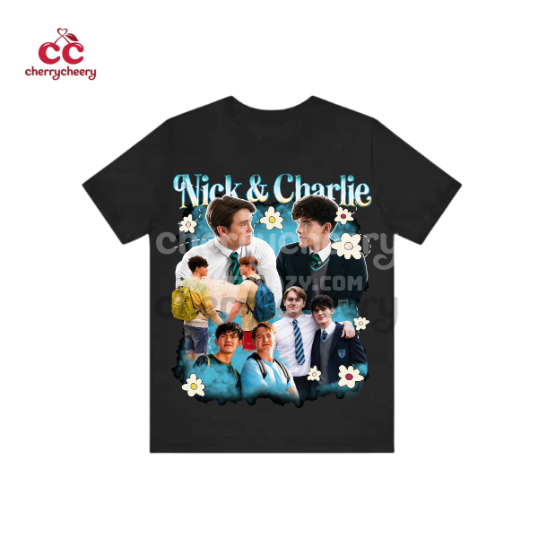 Heartstopper Nick & Charlie Bootleg Shirt