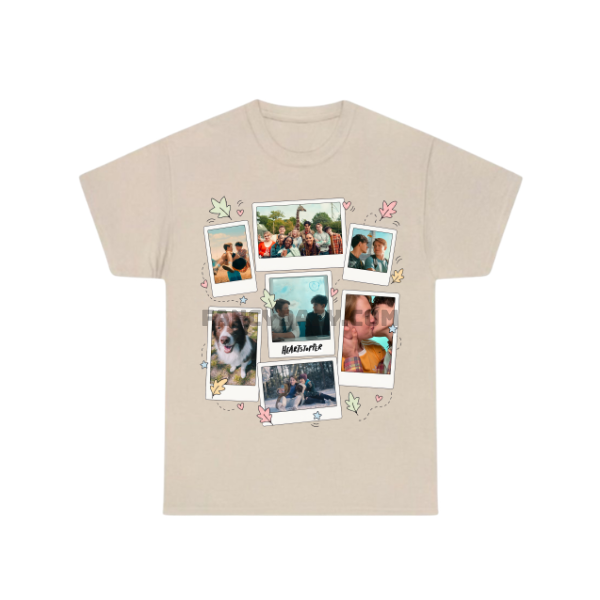 Heartstopper Love Scenes Polaroid Shirt