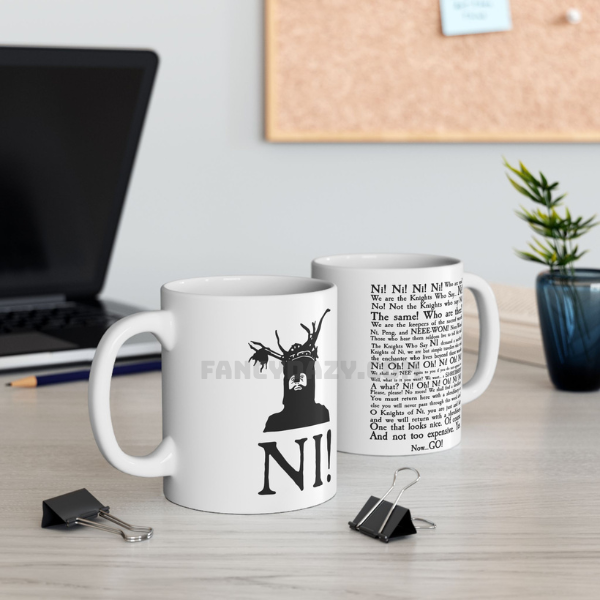 The Knights Who Say Ni Monty Python Mug