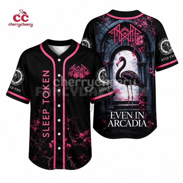 Sleep Token Even in Arcadia Baseball Jersey Shirt