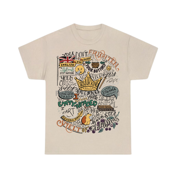 You Don’t Frighten Us English Pig Dogs Ver 2 Shirt