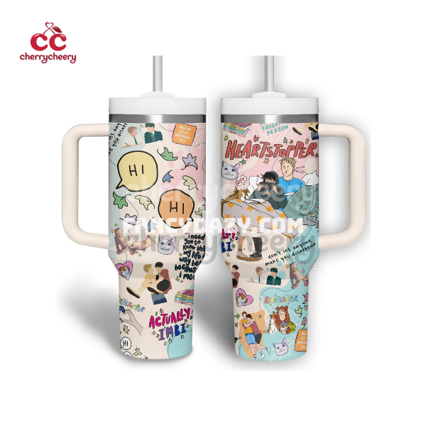 Heartstopper Narlie Love Tumbler