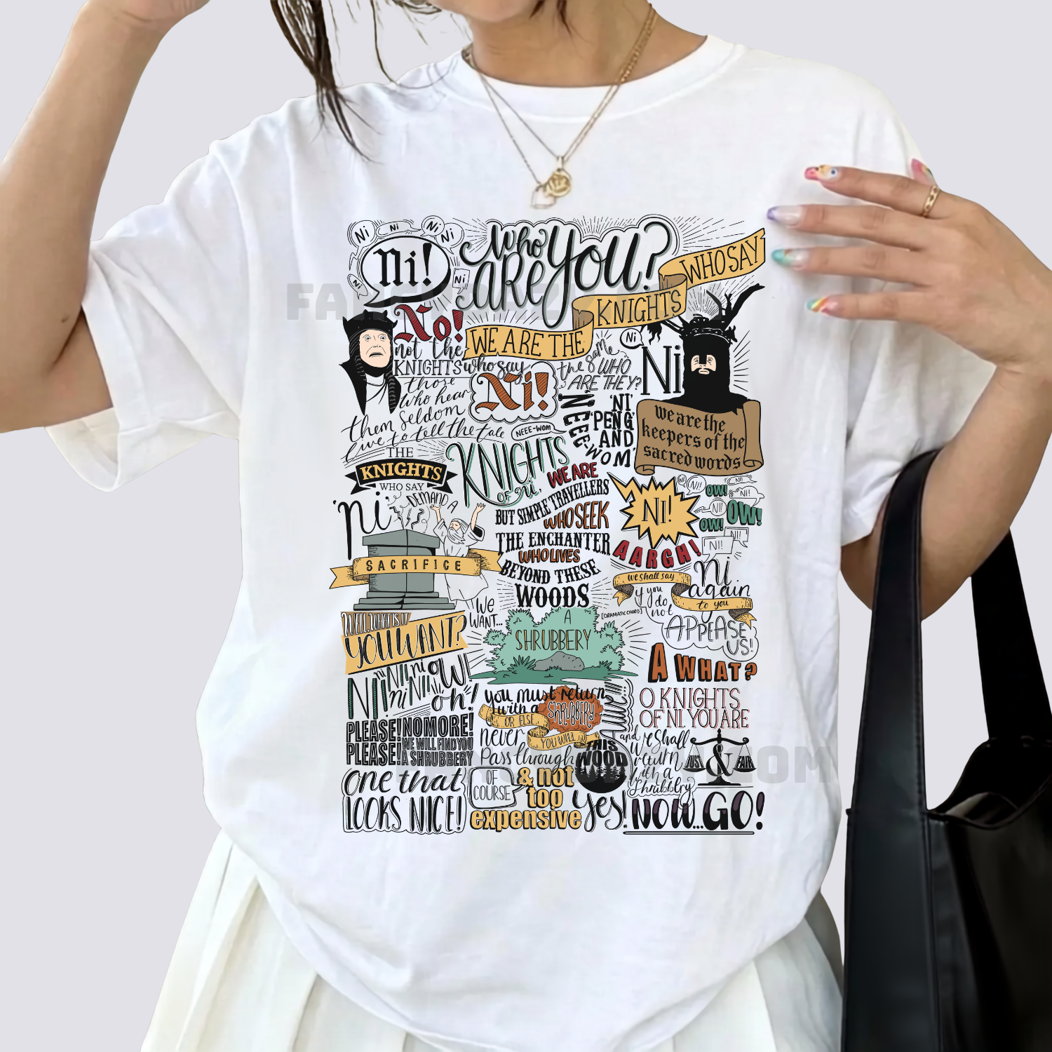 The Knights Who Say Ni Monty Python Shirt The Knights Who Say Ni Monty Python Shirt