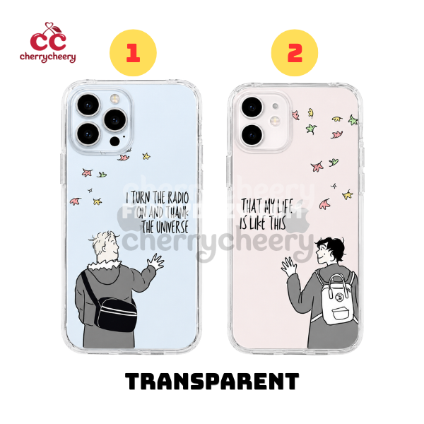 HeartStopper Couple Nick & Charlie Quotes Phone Cases