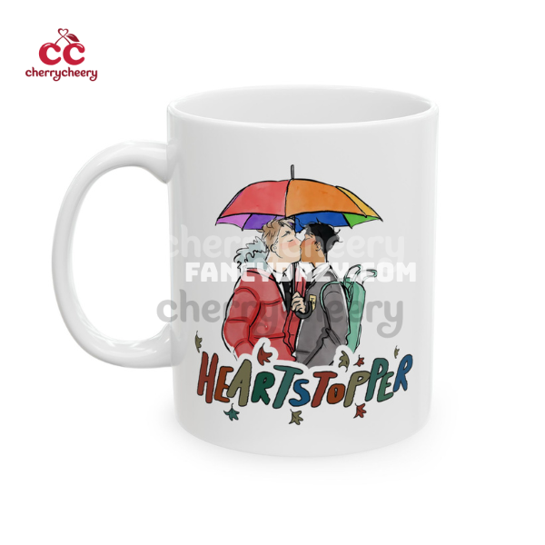 HeartStopper – Nick And Charlie Leaves Mug