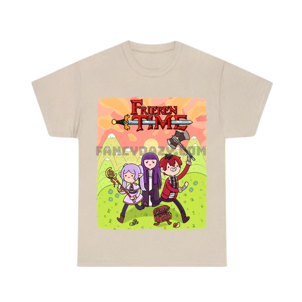 Frieren x Adventure Time Shirt Frieren x Adventure Time Shirt