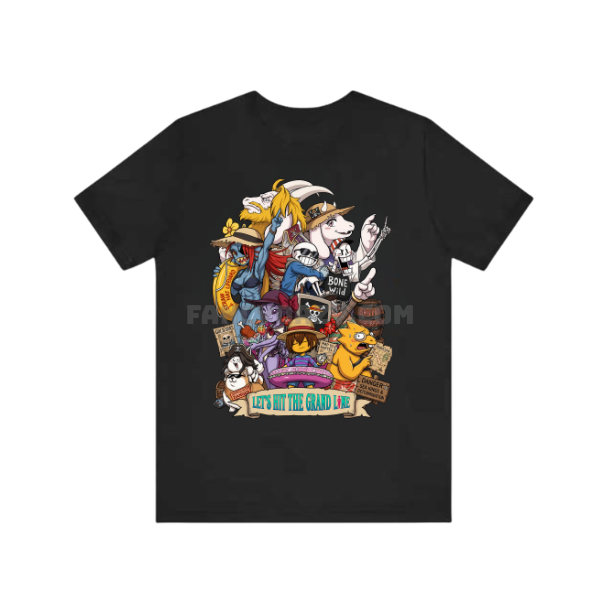Undertale x One Piece Shirt