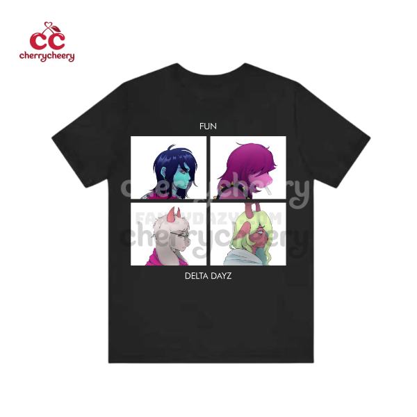 Delta Days Shirt, Deltarune x Demon Days