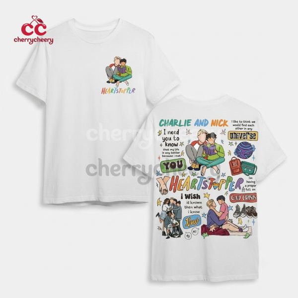 Heartstopper Charlie And Nick Moment Shirt