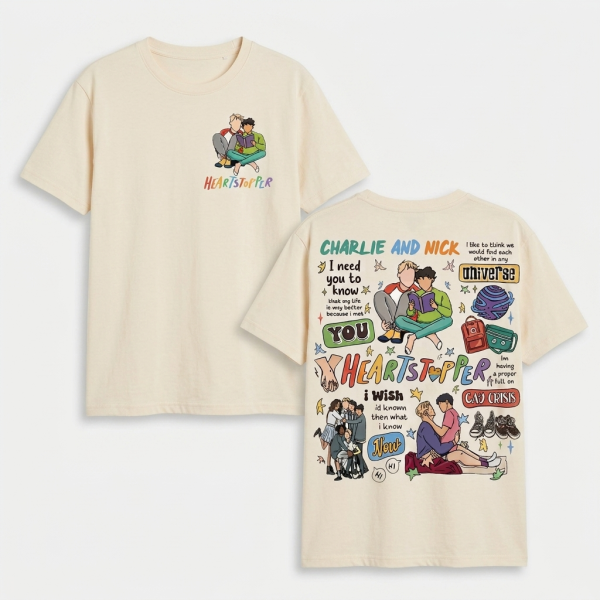 Heartstopper Charlie And Nick Moment Shirt