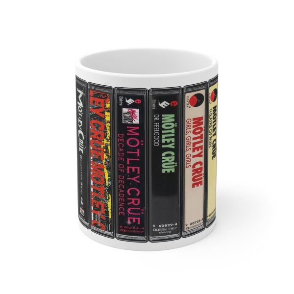 Motley Crue Rock Music Cassette Mug