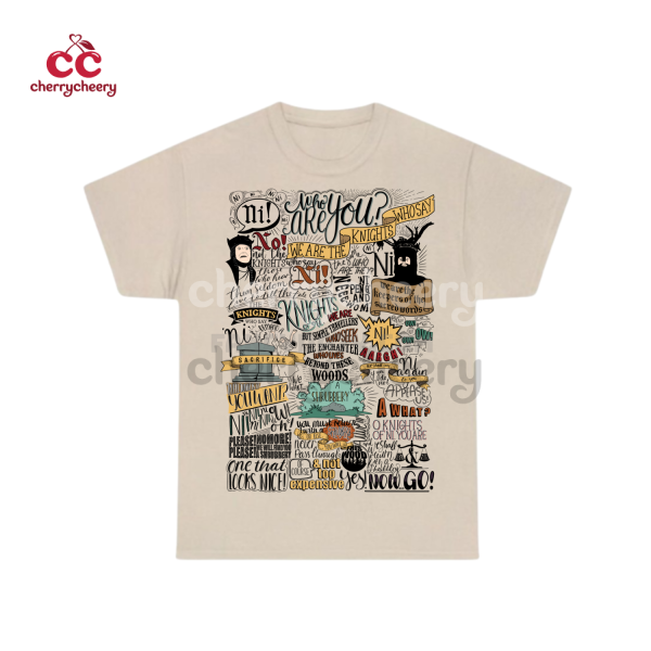 The Knights Who Say Ni Monty Python Shirt