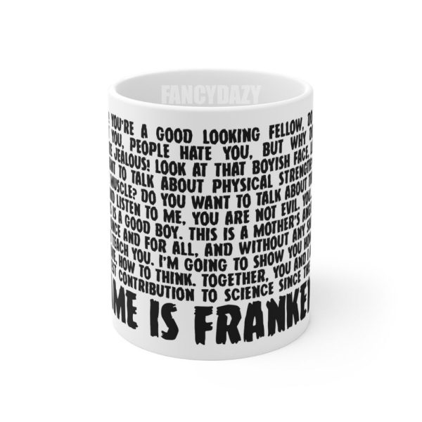 Young Frankenstein My Name Is Frankenstein Mug