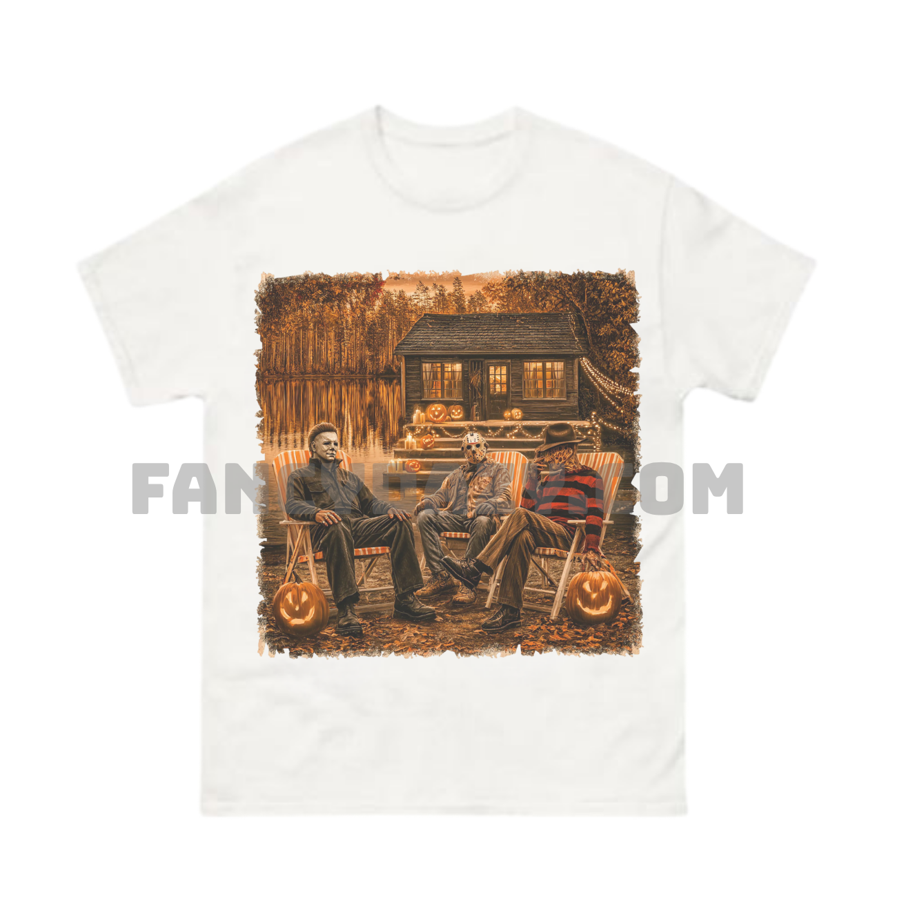 Retro Horror Characters Halloween, Summerween Shirt Retro Horror Characters Halloween, Summerween Shirt