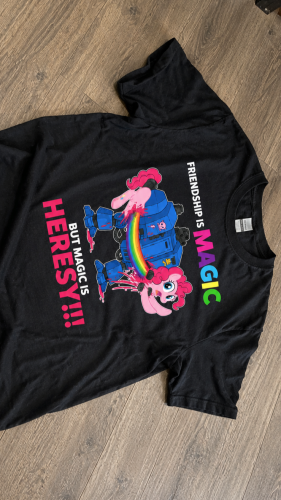 Friendship Is Magic But Magic Is Heresy T Shirt, Warhammer 40K Sweatshirt Hoodie photo review
