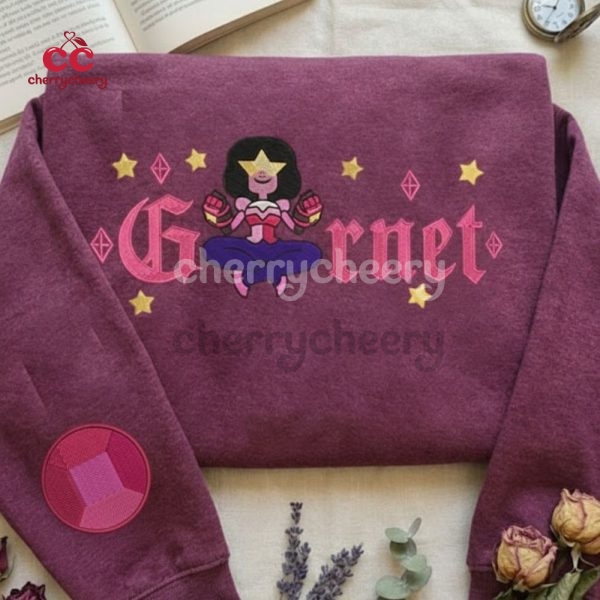 Garnet Embroidered Shirt
