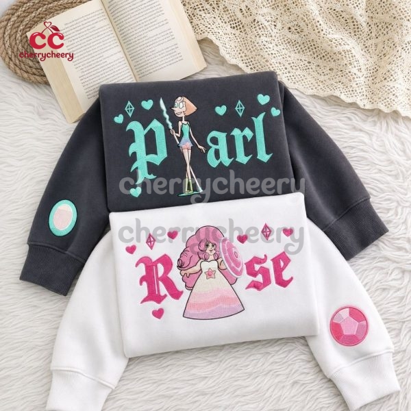 Pearl & Rose Embroidered Shirt