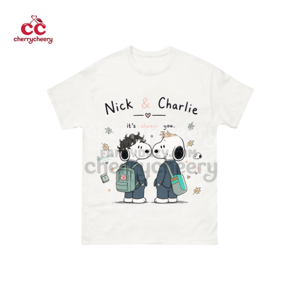 Heartstopper x Snoopy Shirt