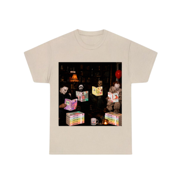 Heartstopper – Horror Characters Read Books Shirt