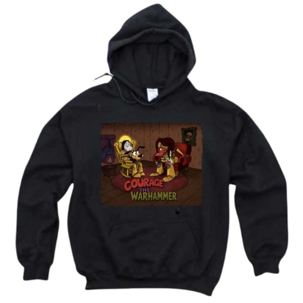 Courage the Warhammer Shirt, Courage the Cowardly Dog x Warhammer