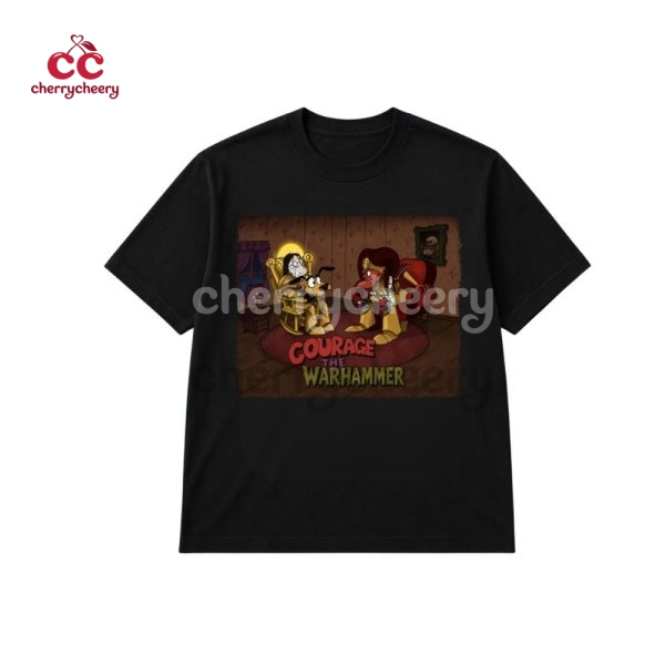 Courage the Warhammer Shirt, Courage the Cowardly Dog x Warhammer
