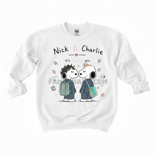 Heartstopper x Snoopy Shirt