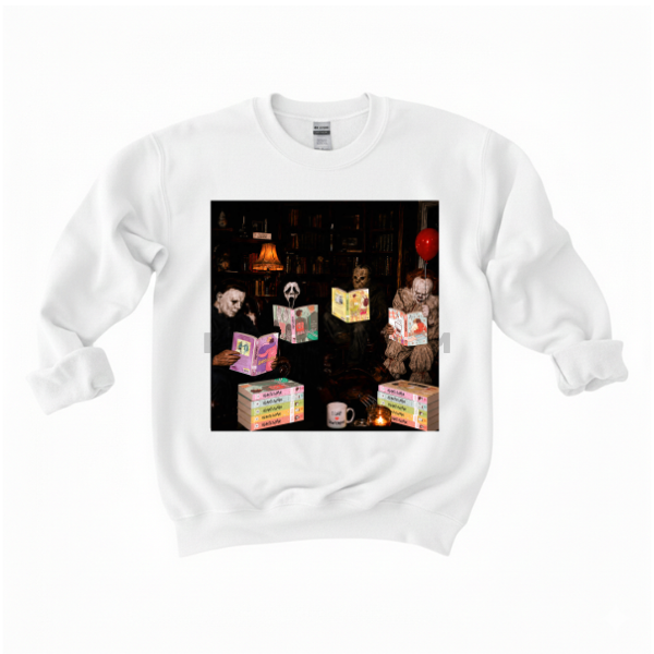 Heartstopper – Horror Characters Read Books Shirt Heartstopper – Horror Characters Read Books Shirt