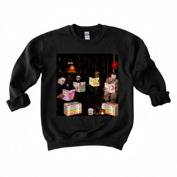 Heartstopper – Horror Characters Read Books Shirt Heartstopper – Horror Characters Read Books Shirt