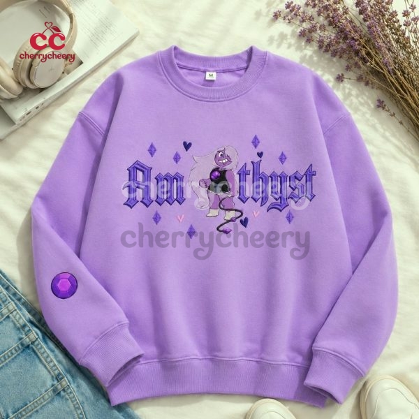 Amethyst Embroidered Shirt