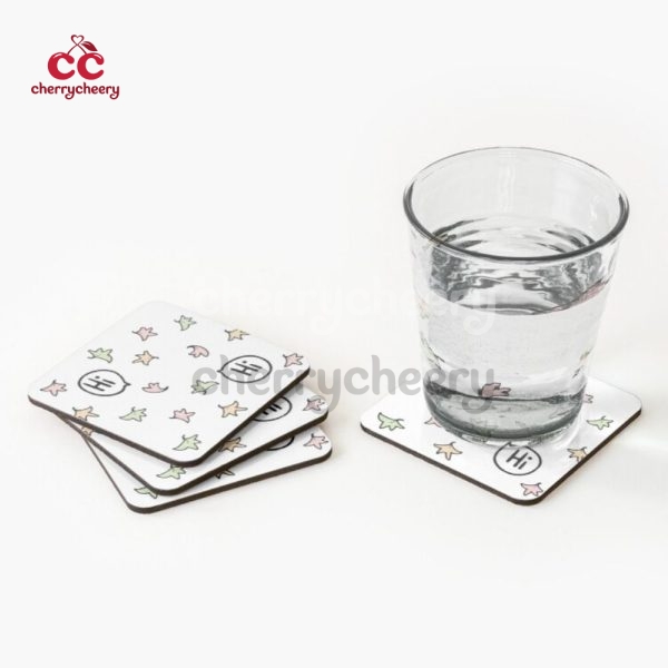 Heartstopper Hi Cork Back Coaster